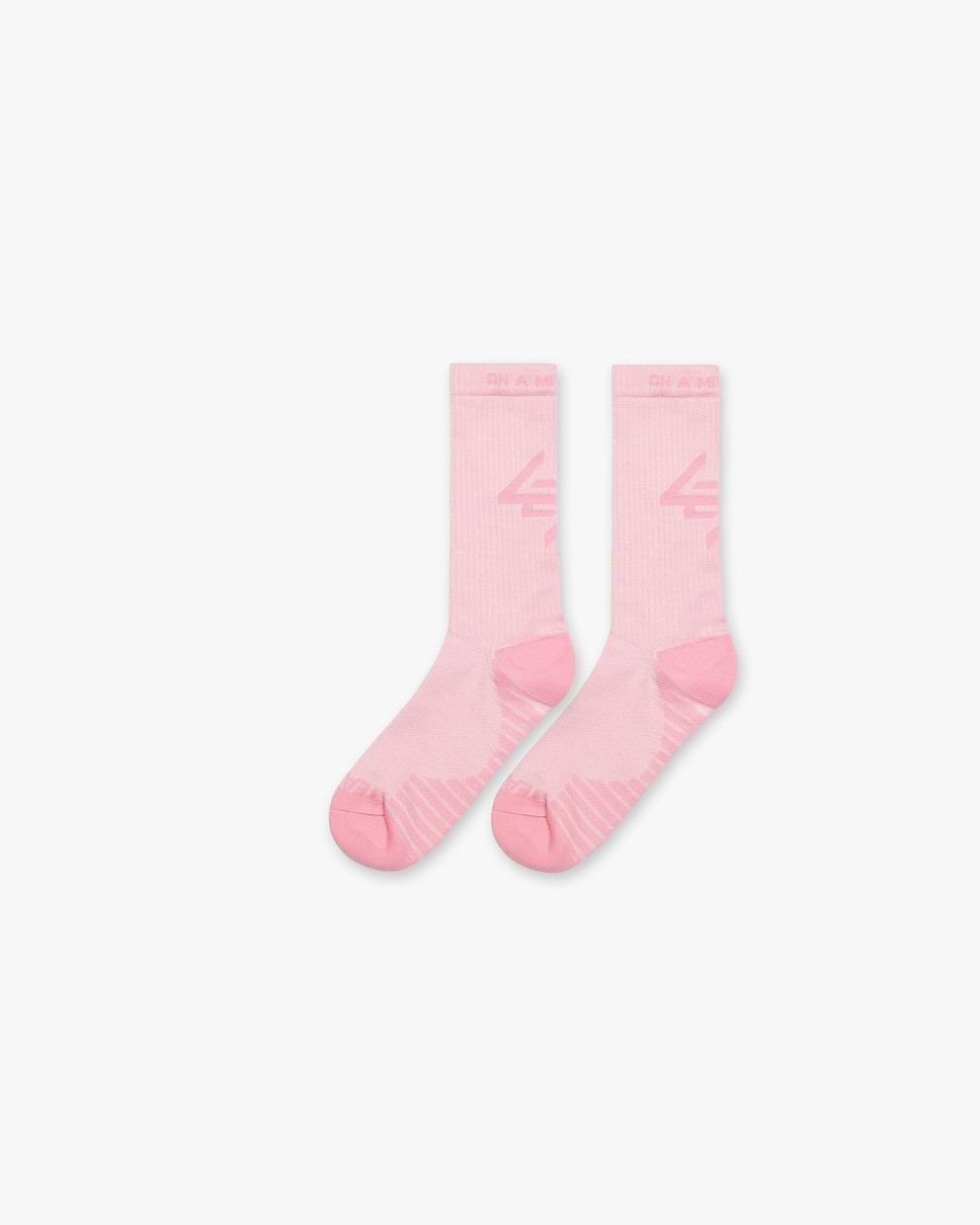 London 247 Logo Sock - Candy Pink
